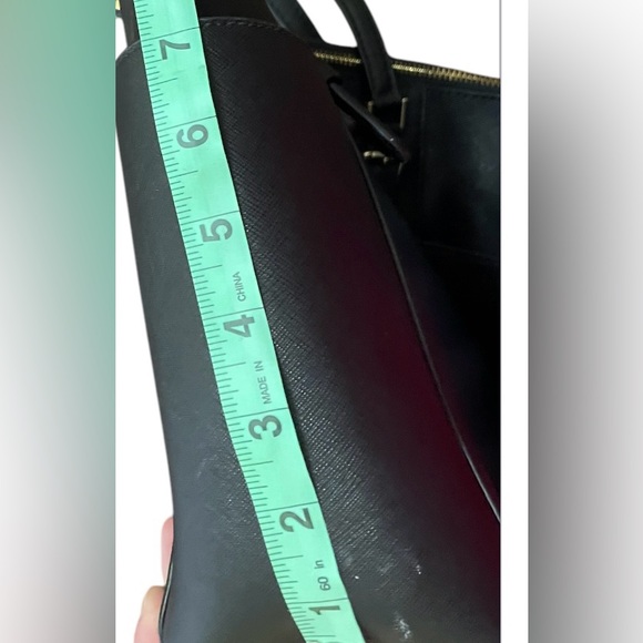 MICHAEL KORS Black Tote Bag W Side Pockets Classic Bag - Picture 15 of 16